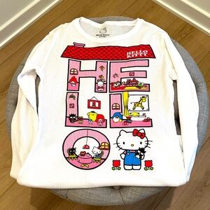 Hello Kitty Waffle Long-Sleeve Shirt